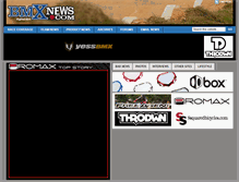 Tablet Screenshot of bmxnews.com